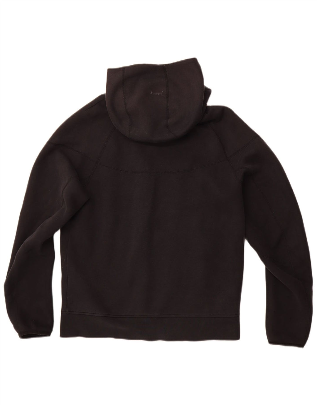 Nike hættetrøje med lynlås til mænd mellem sort bomuld