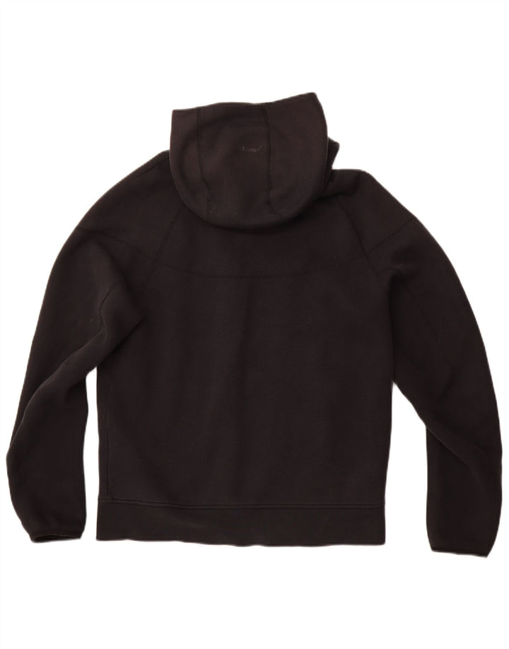 Nike hættetrøje med lynlås til mænd mellem sort bomuld