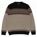 Marks & Spencer Herre sweater med rund hals, Medium Grey Fair Isle