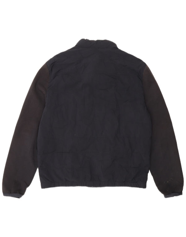 Zara Polstret Herrejakke UK 40 Large Navy Blue