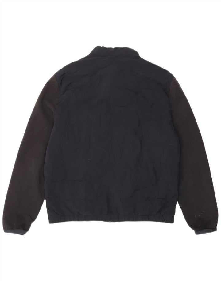 Zara Polstret Herrejakke UK 40 Large Navy Blue