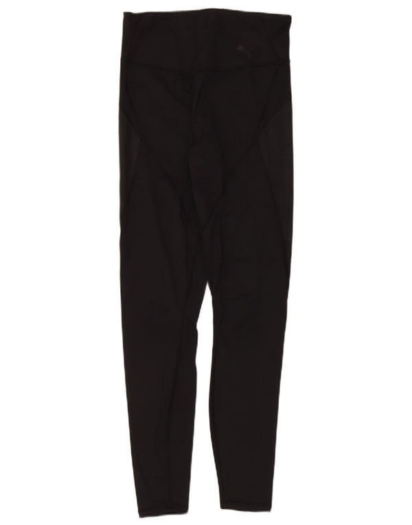 Puma Womens Leggings UK 8 Small Black