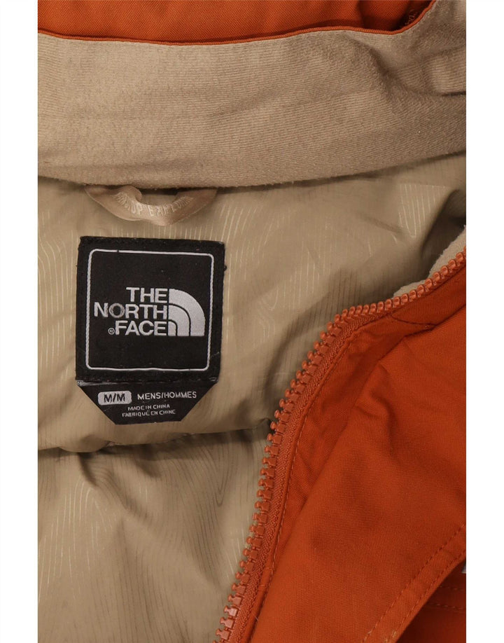 The North Face Herre Hooded Parka Jacket UK 38 Medium Orange Nylon