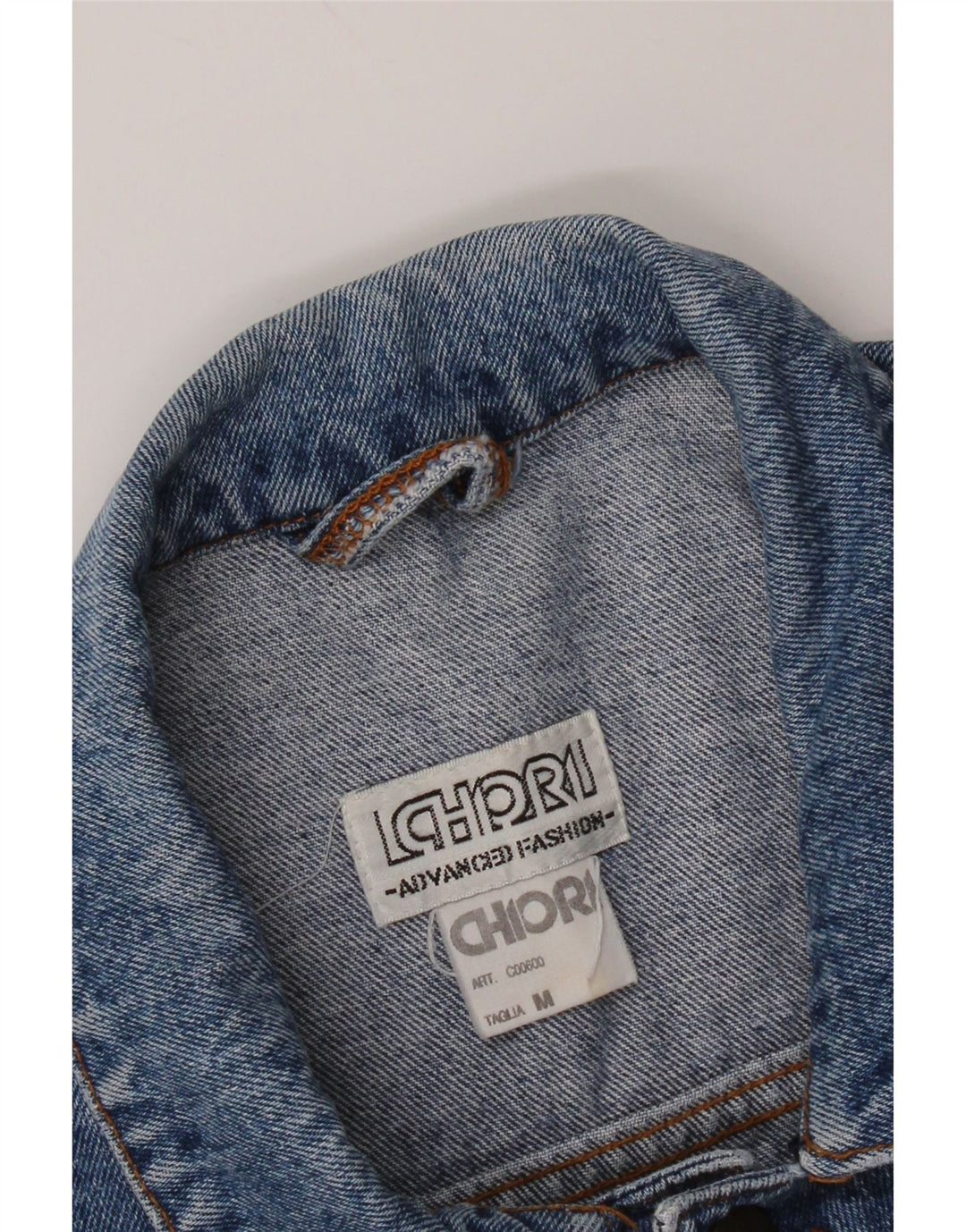 Chiori Herre Loose Fit denimjakke UK 38 Medium Blue Cotton