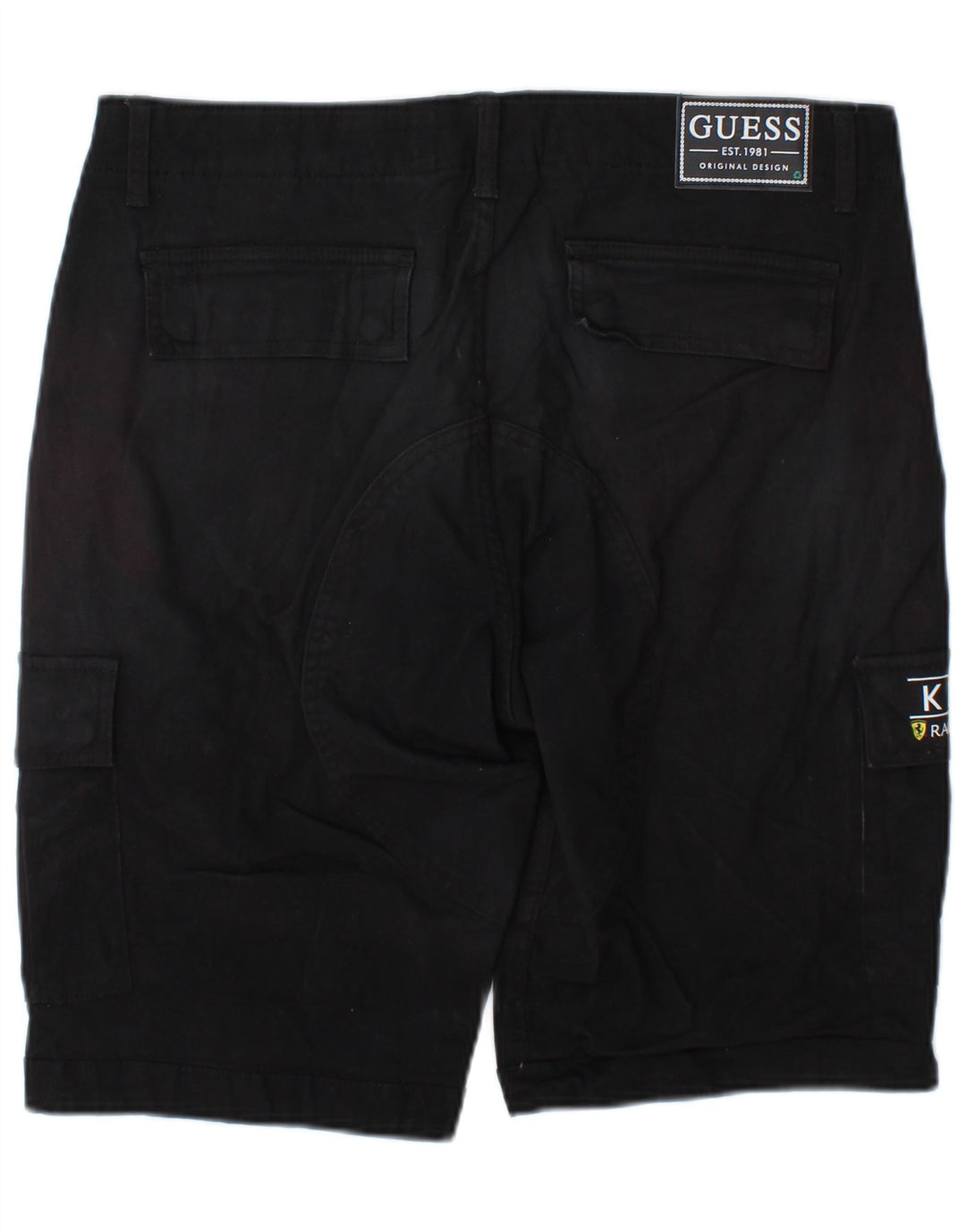 Guess Herre Cargo Shorts W32 Medium Sort Bomuld
