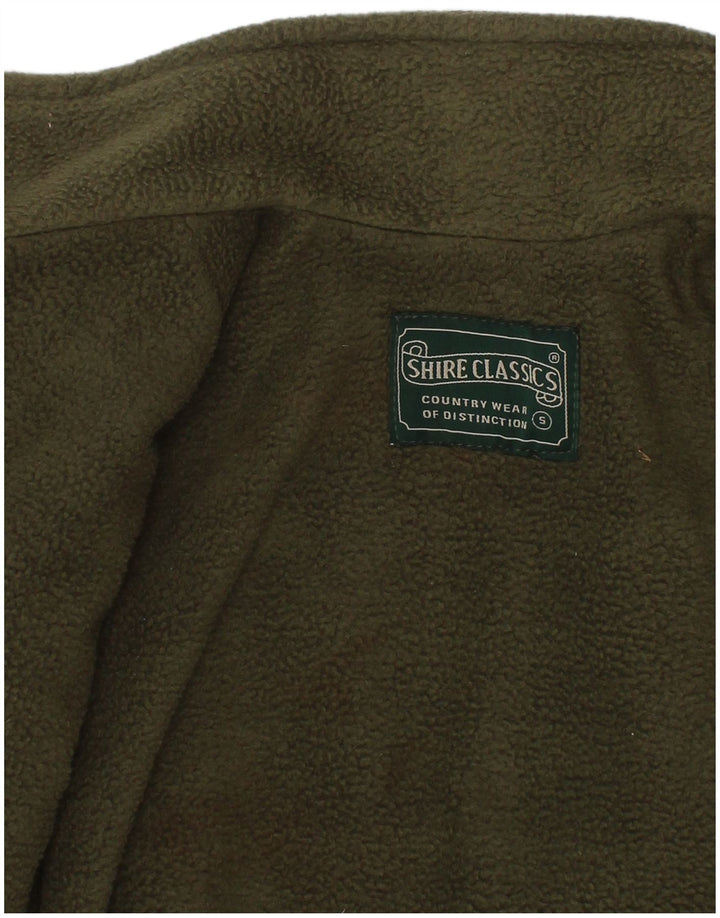 Vintage overfrakke til drenge 4-5 år Khaki ternet uld