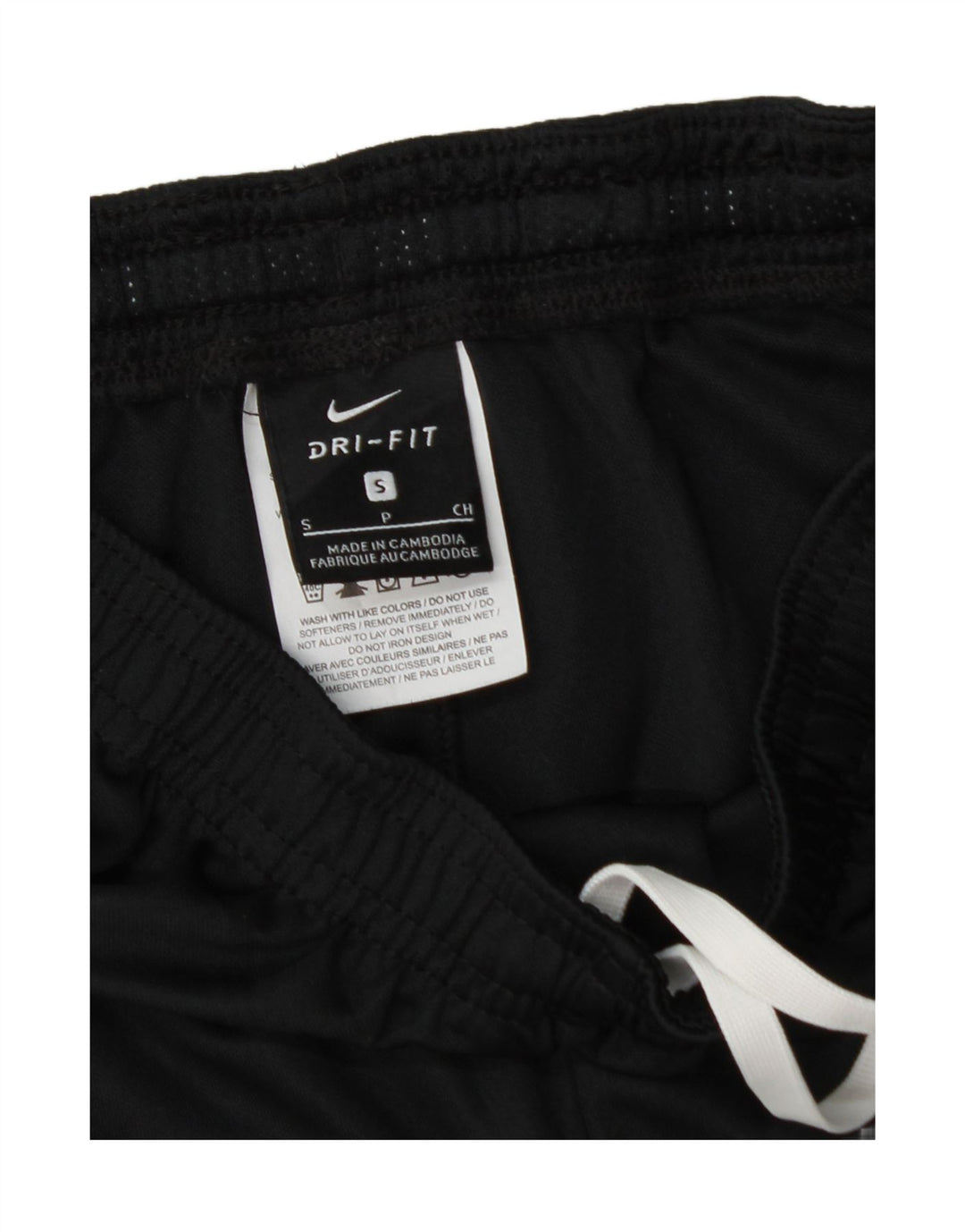 NIKE Womens Dri Fit Sport Shorts UK 8 Small  Black Polyester Vintage Nike and Second-Hand Nike from Messina Hembry 