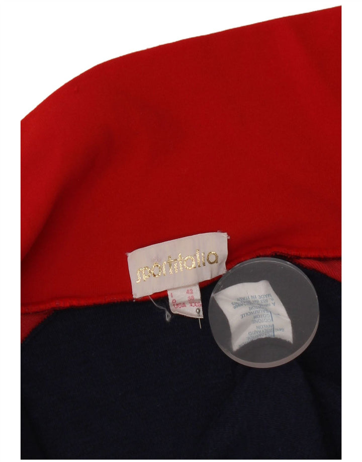 Vintage træningsdragt til mænd Top jakke 2XS Marineblå Colourblock Polyamid