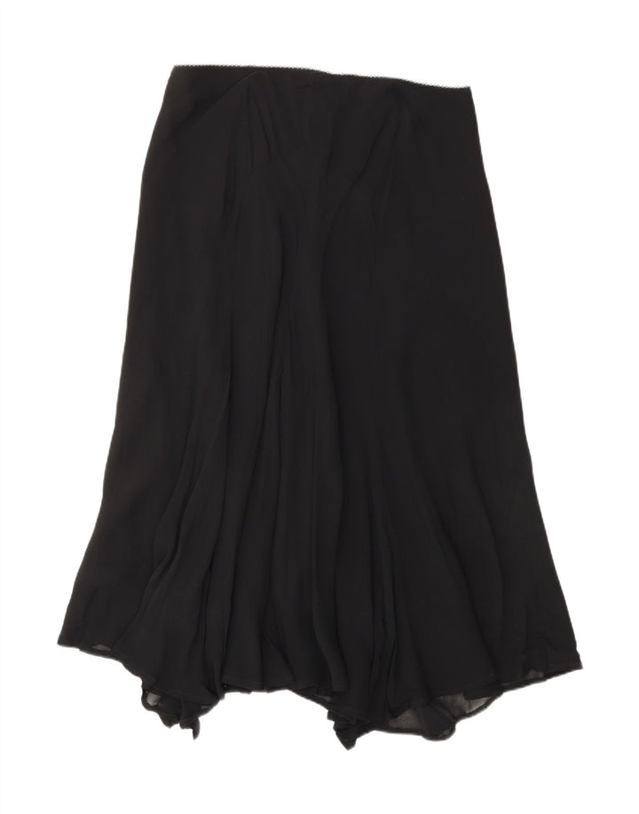 COAST Womens Asymmetrical Skirt UK 16 Large W36  Black