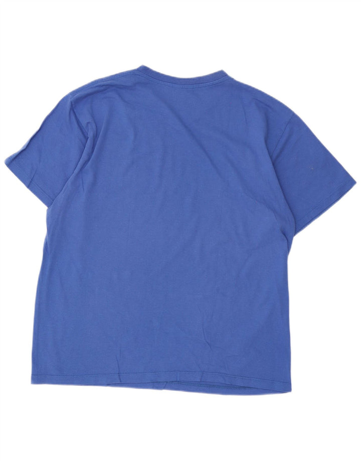 Champion Herre T-Shirt Top Stor Blå Bomuld