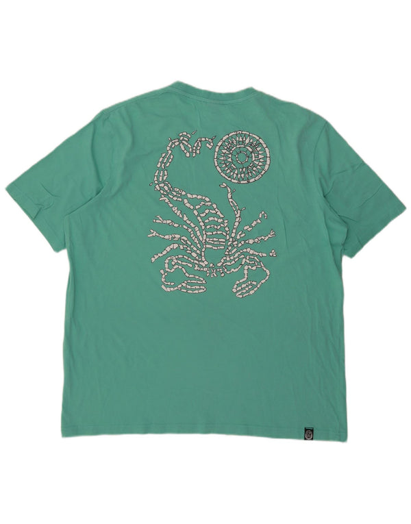 Scorpion Bay Herre grafisk T-shirt Top 2XL Grøn
