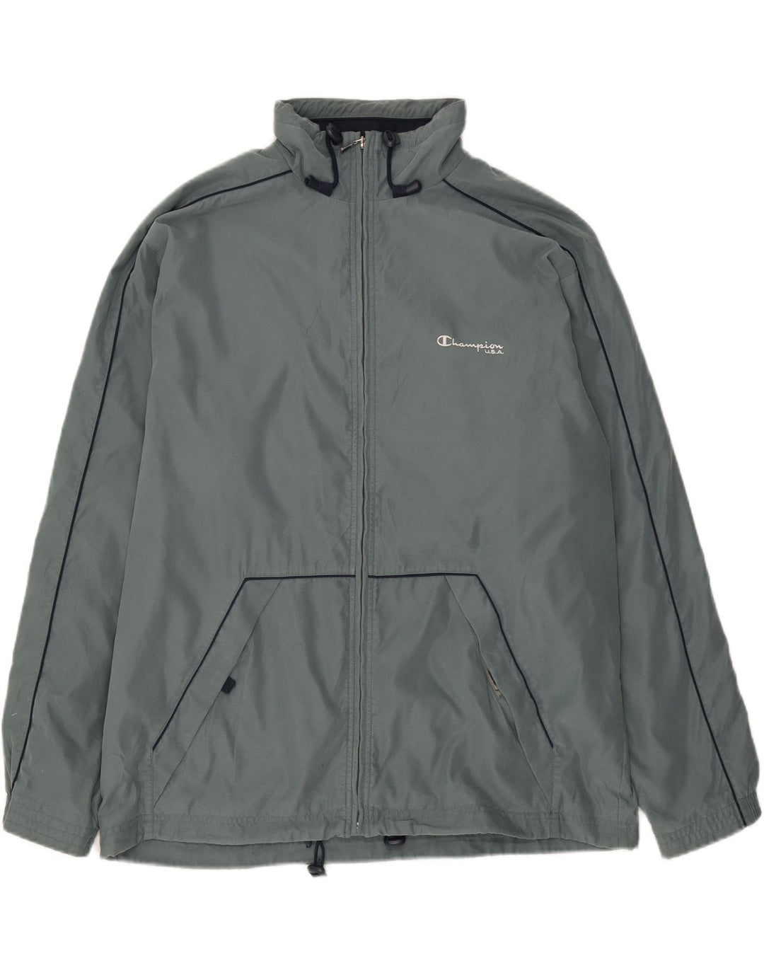 CHAMPION Mens Tracksuit Top Jacket XL Blue Vintage Champion and Second-Hand Champion from Messina Hembry 