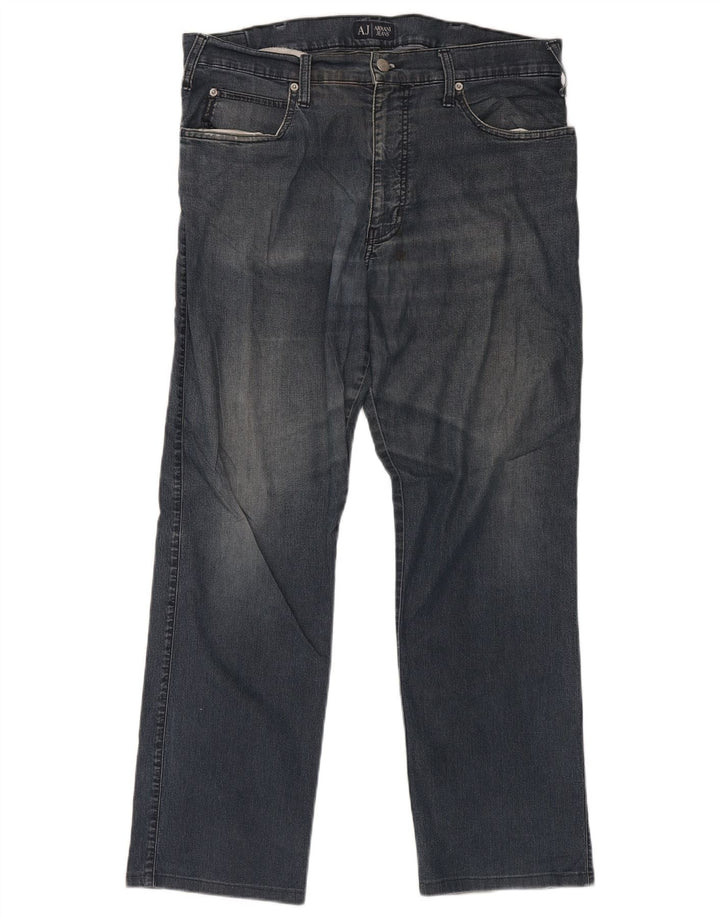 Armani Straight jeans til mænd W38 L29 Navy Blue