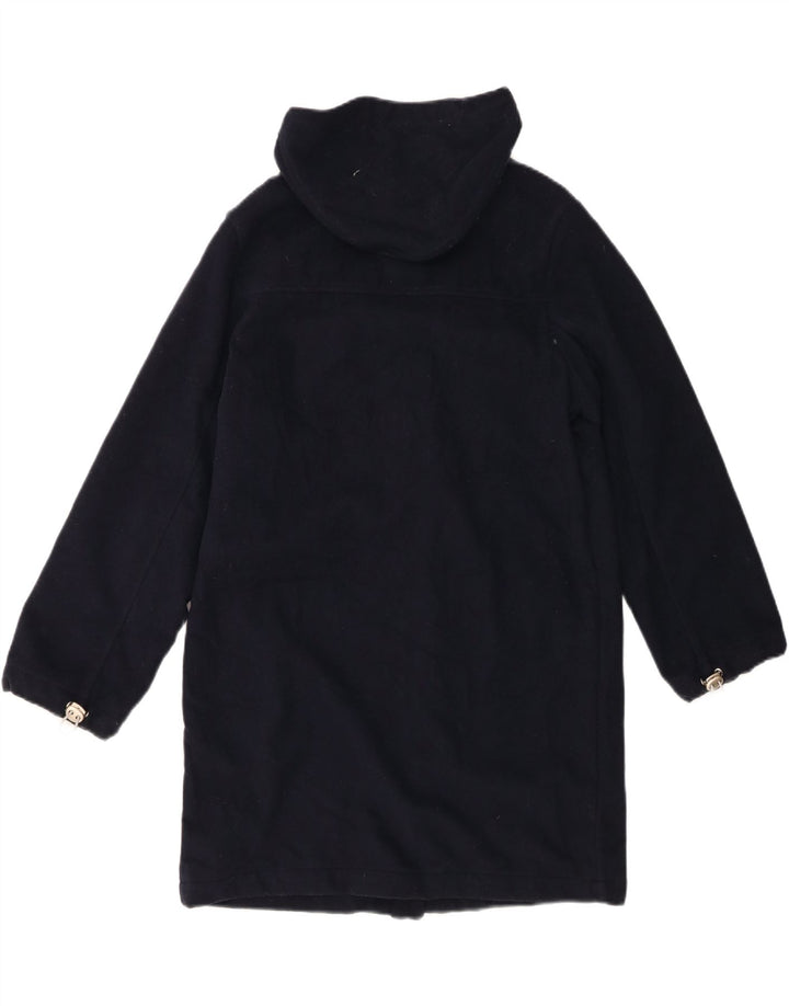 Sergio Tacchini Dame Windbreaker Coat UK 14 Medium Navy Blue Polyester