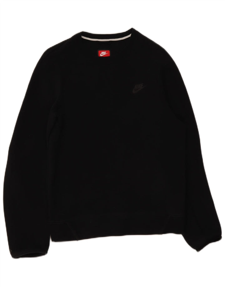 Nike Sweatshirt til mænd, lille sort bomuld