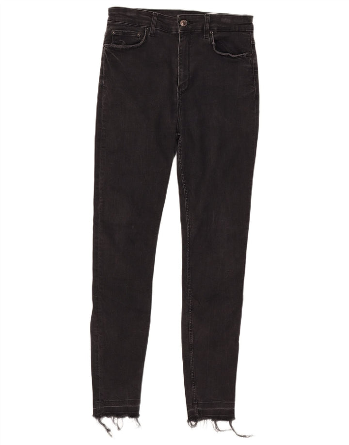 Zara Dame Skinny Jeans EU 40 Medium W30 L28 Sort