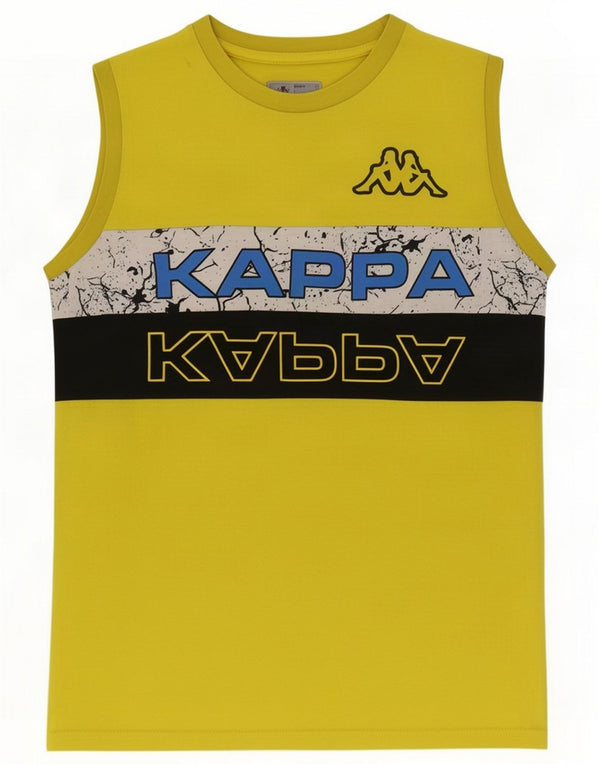 Kappa Drenge Grafisk Vest Top 15-16 år Gul