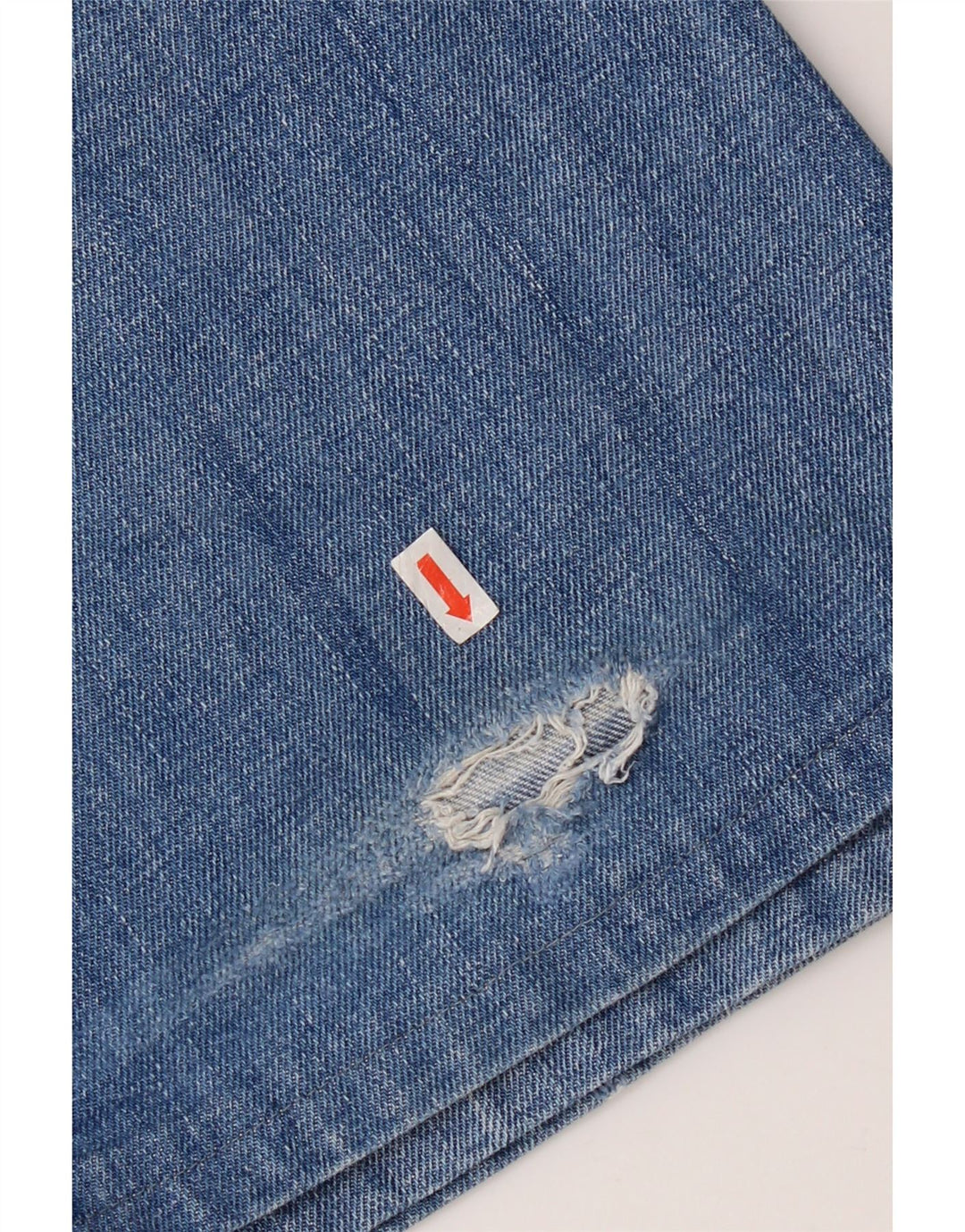 Diesel Dame Distressed Bootcut Jeans W31 L31 Blå