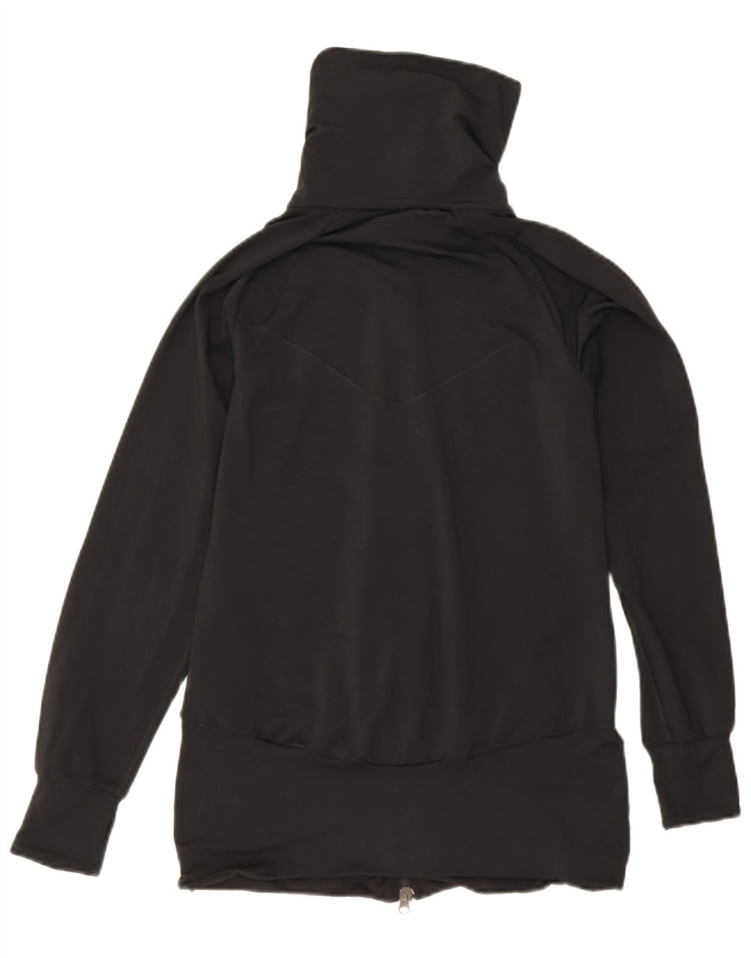 Nike træningsdragt topjakke til kvinder UK 10/12 Medium Black Polyester Sports