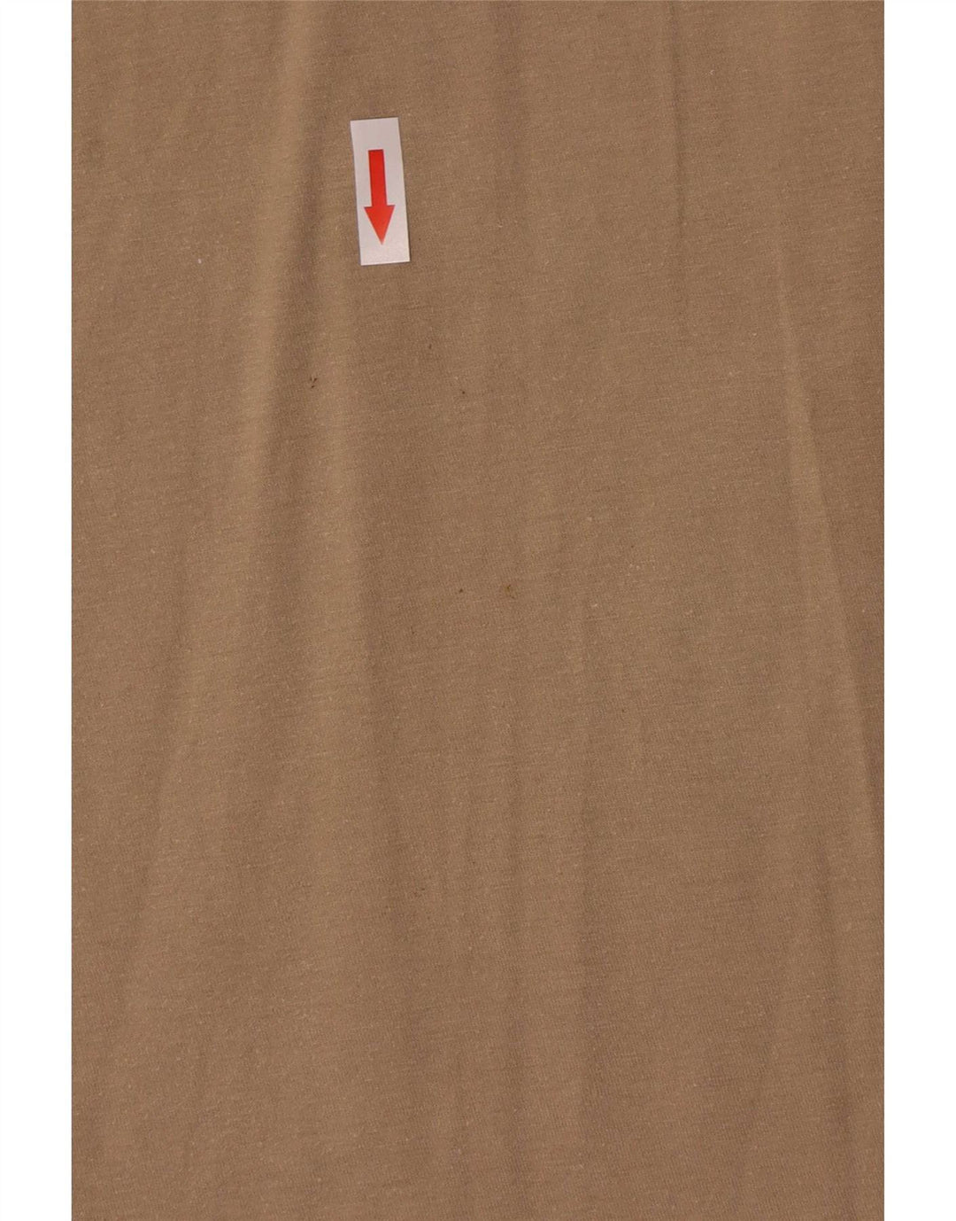Nike Herre Athletic Cut Grafisk T-Shirt Top Stor Beige Bomuld