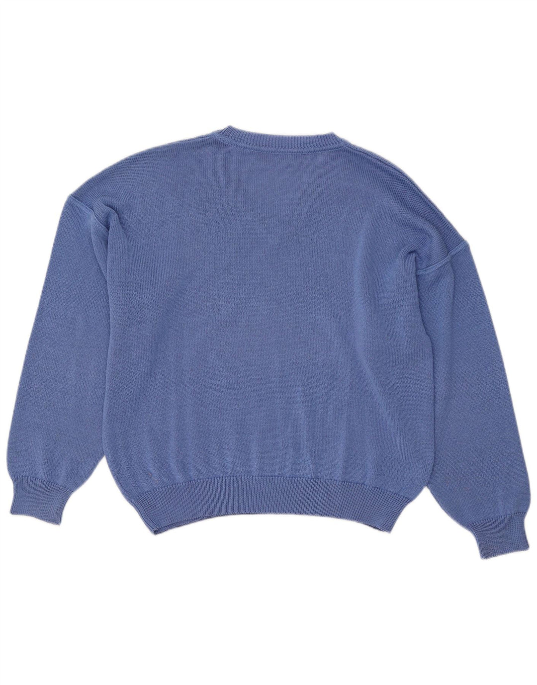 Bleyle Herre afslappet pasform V-hals sweater lille blå