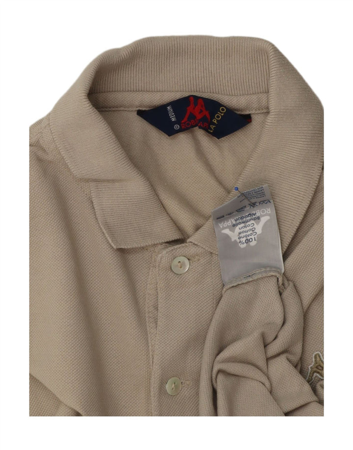 Kappa herre poloshirt mellemgrå bomuld