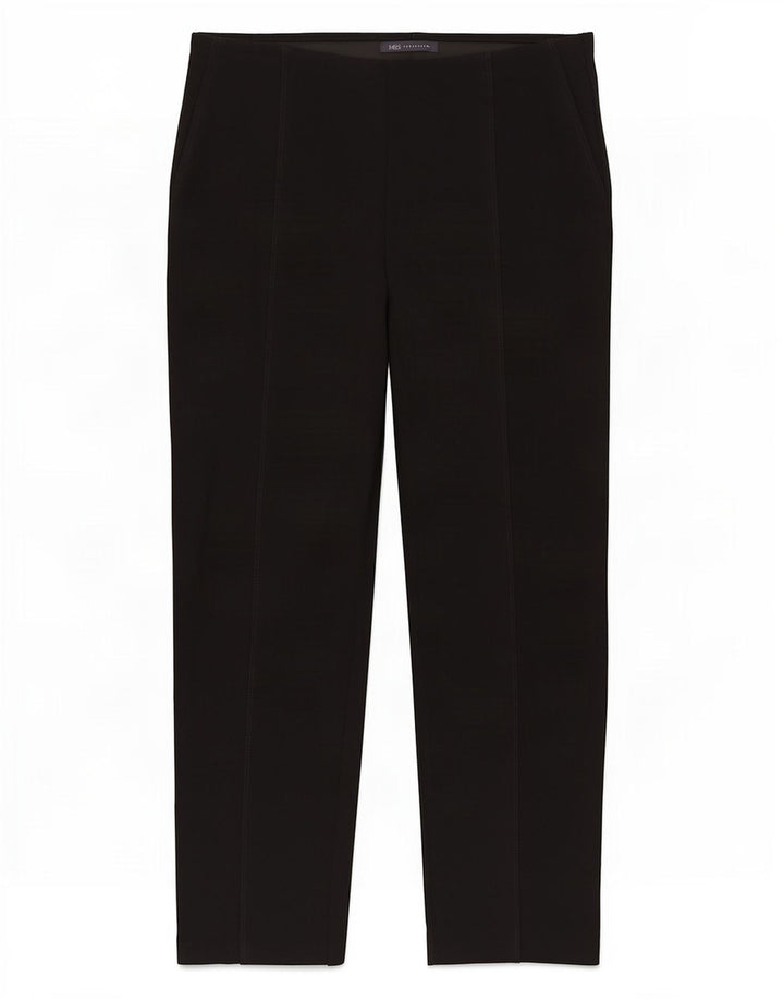 Marks & Spencer Straight Cropped bukser til kvinder W33 L26 Sort