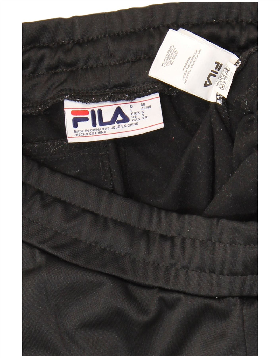 Fila Herre grafisk træningsdragt Bukser Lille sort polyester