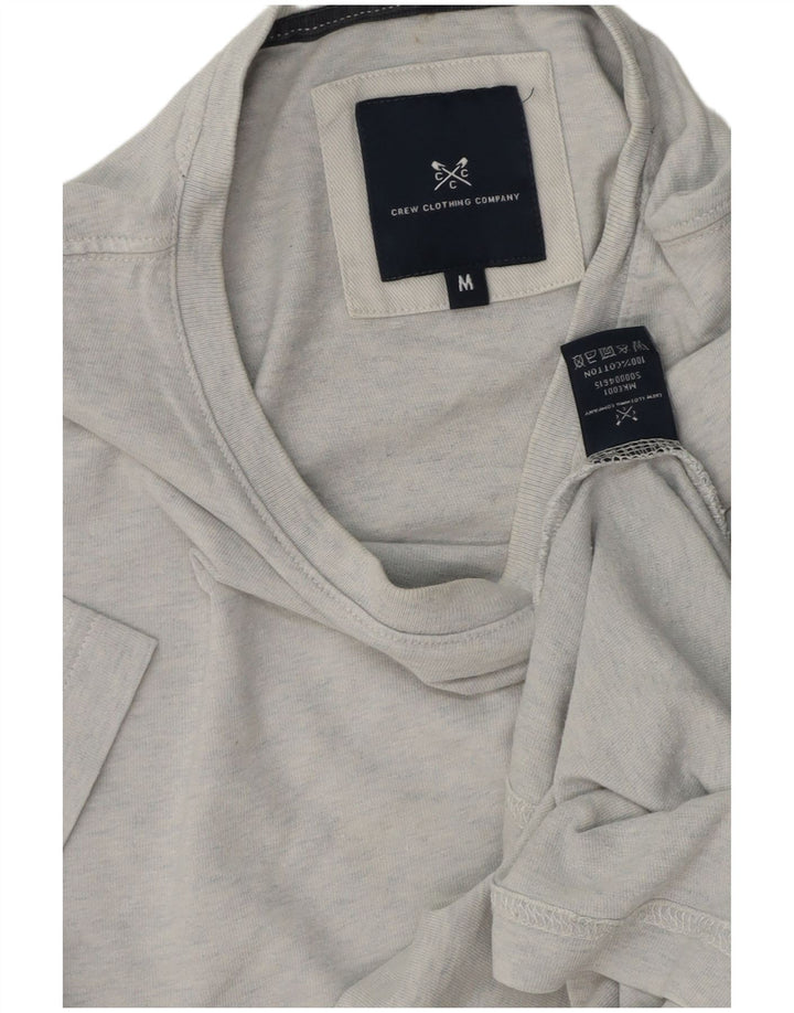 Crew Clothing Herre T-Shirt Top Medium Grey Bomuld