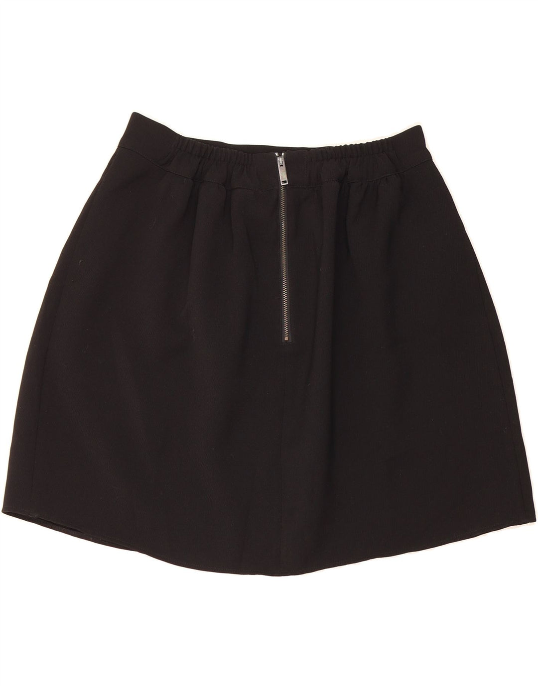 BENETTON Womens Pleated Mini Skirt W30 Medium Black Vintage Benetton and Second-Hand Benetton from Messina Hembry 