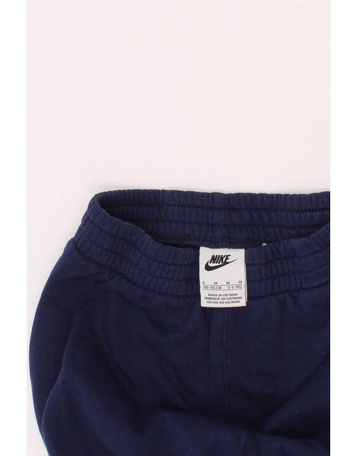 Nike Boys Grafisk træningsdragt Bukser Joggers 5-6 år Medium Navy Blue