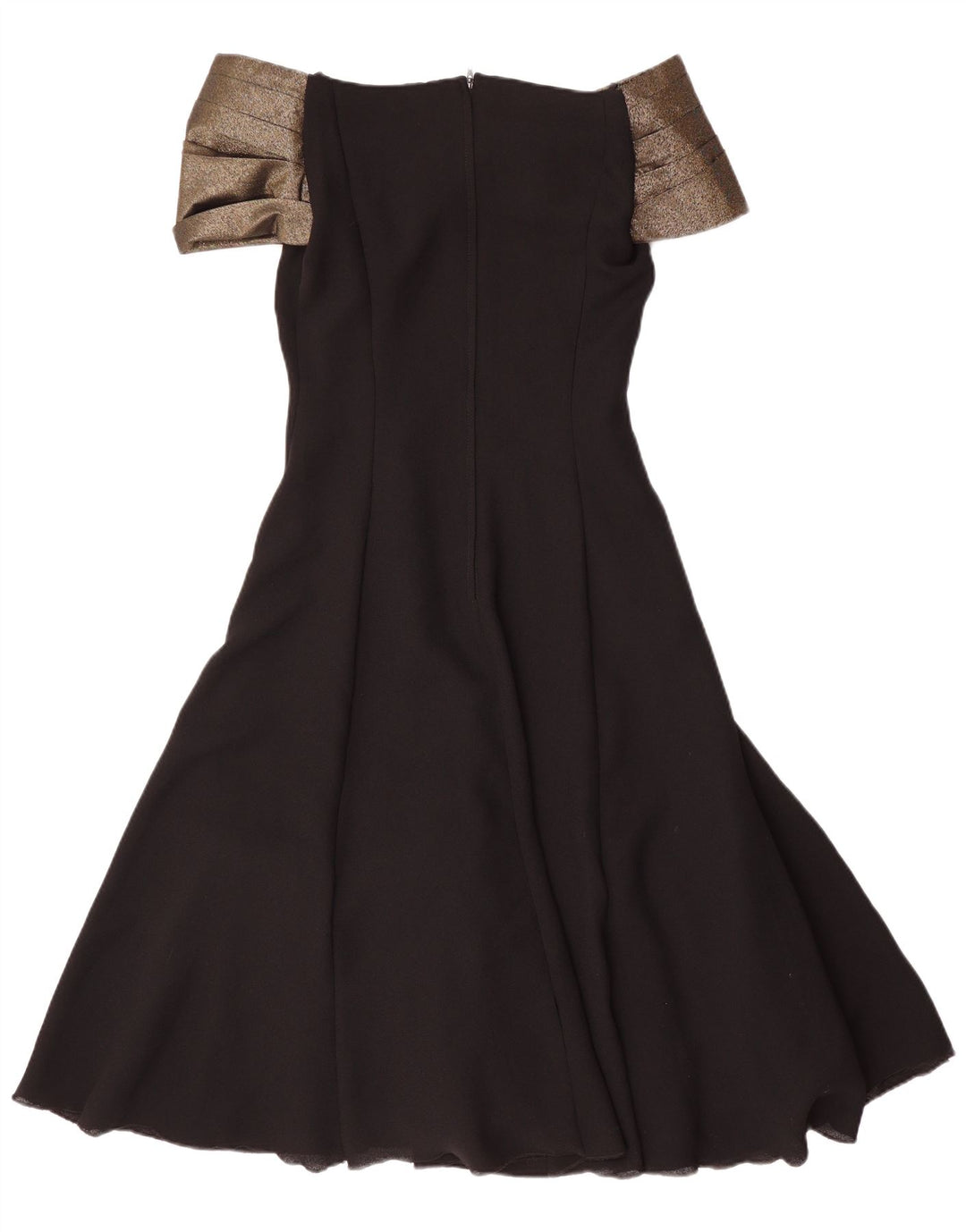 Yessica Womens Off Shoulder Kjole EU 36 Small Black Colourblock Polyester