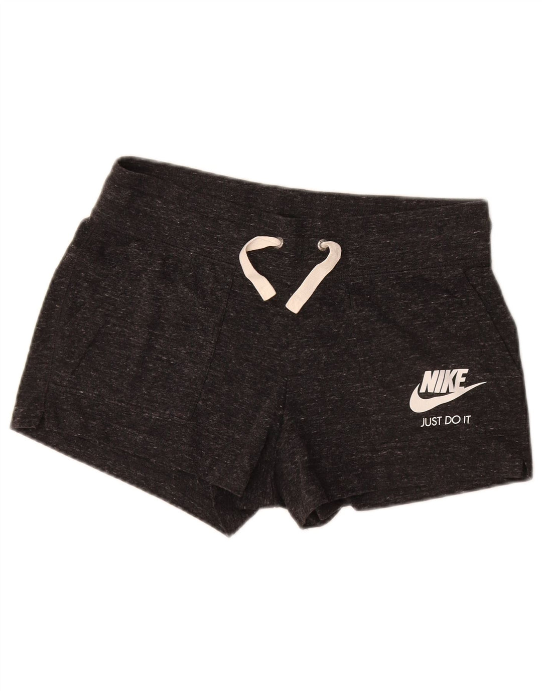 Nike grafiske sportsshorts til kvinder UK 14 Medium Black Flecked