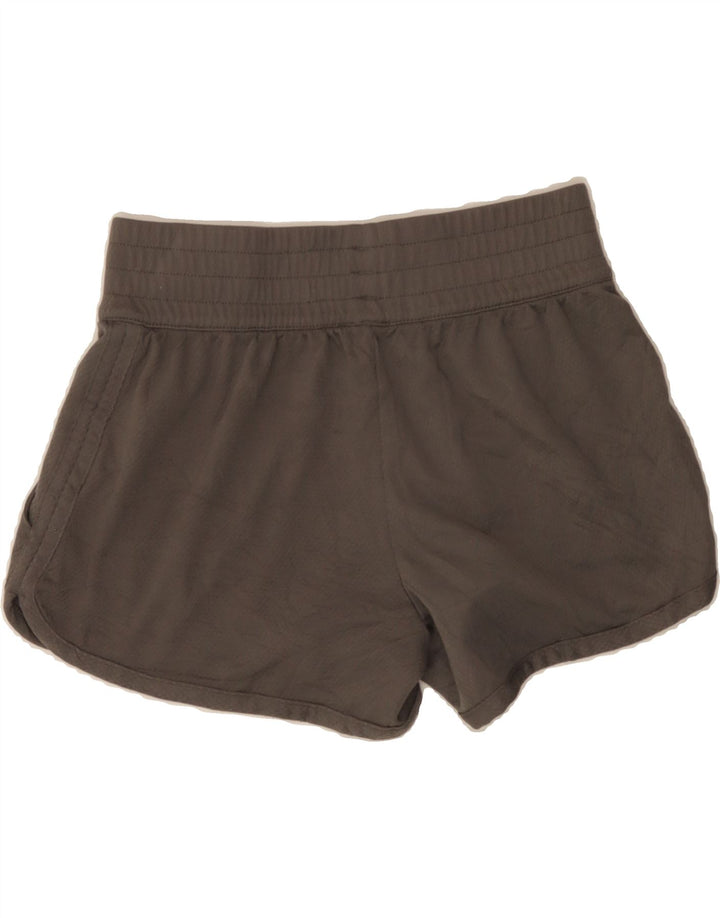 CHAMPION Womens Sport Shorts UK 8 Small Grey Vintage Champion and Second-Hand Champion from Messina Hembry 