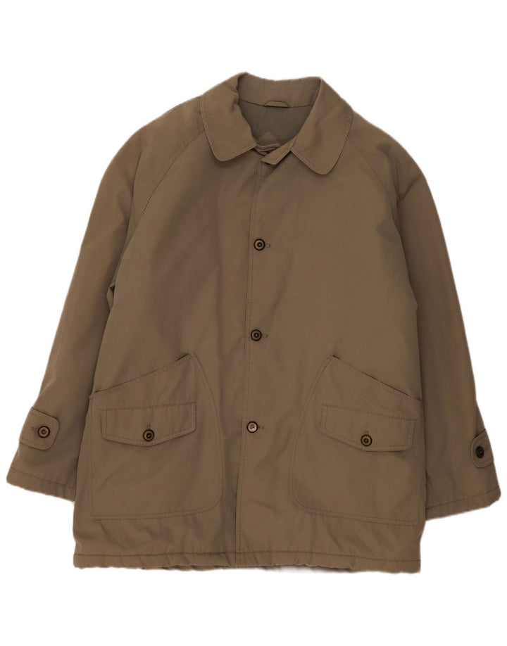 Vintage Bomberjakke til mænd UK 42 XL Beige