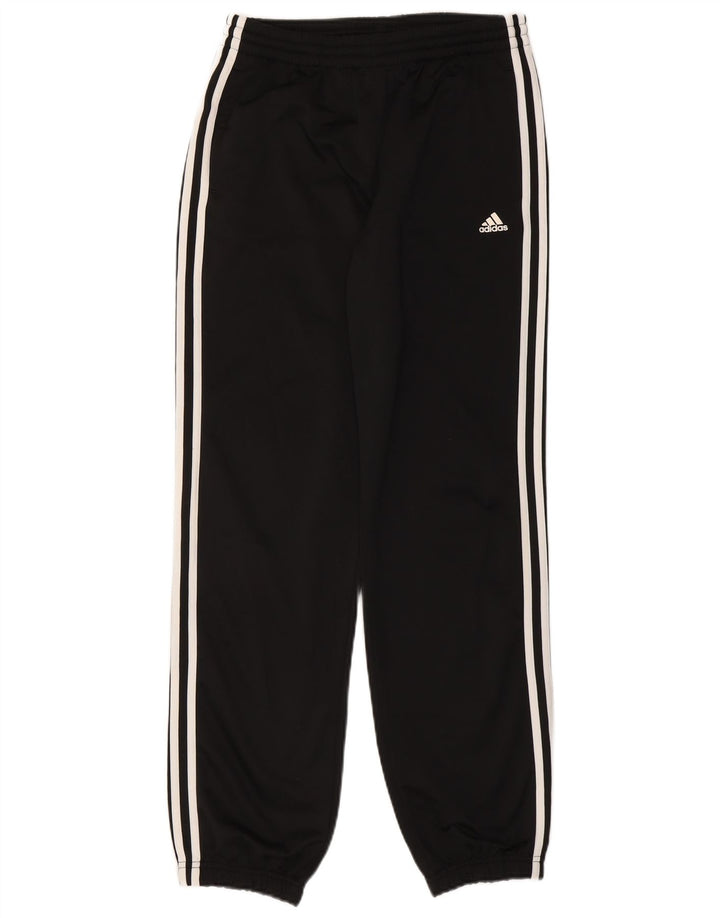 Adidas Drenge Træningsdragt Bukser Joggers 15-16 År Sort Polyester