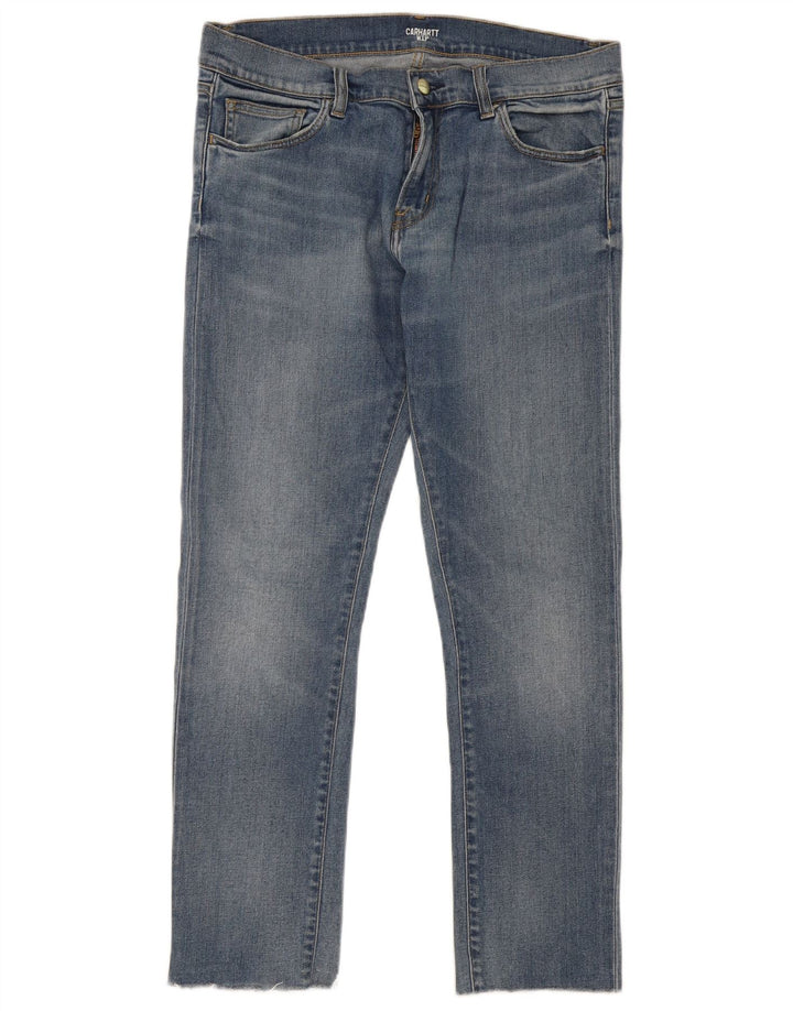 CARHARTT Herre Wip Slim Jeans W34 L29 Blå