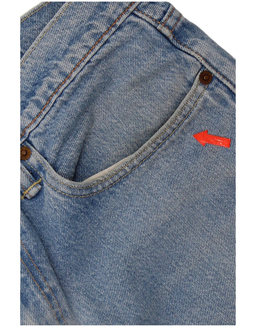 Levi's Womens 512 Slim Tapered Jeans W32 L28 Blå Bomuld