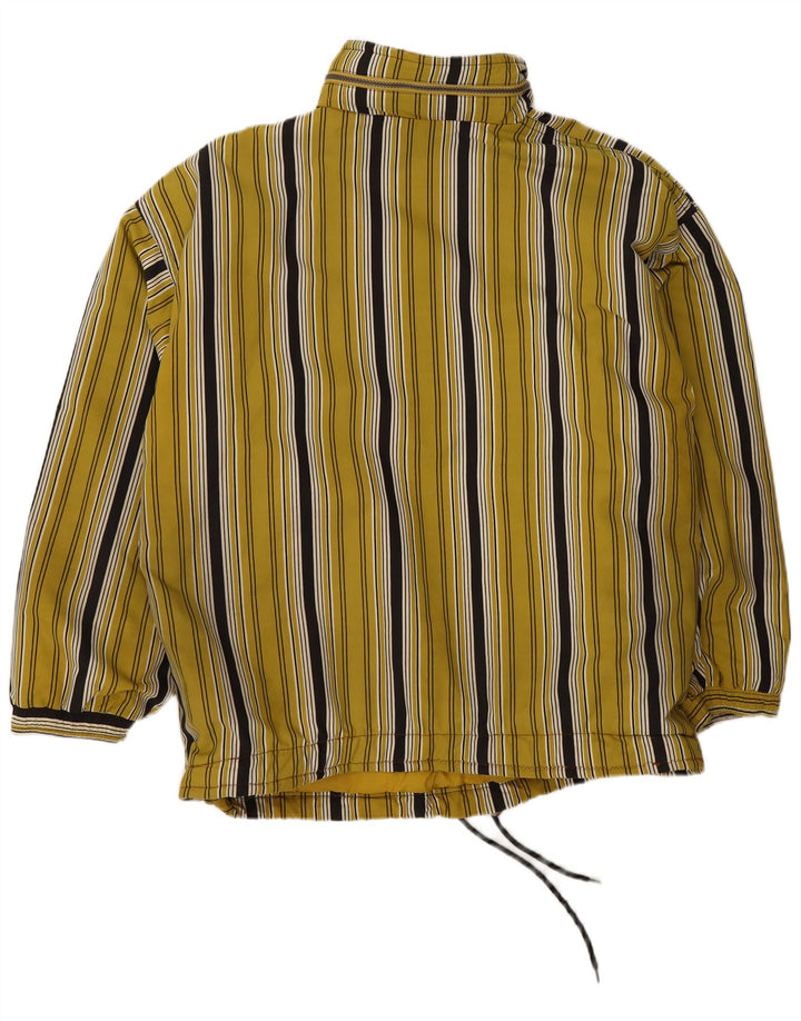 Proline Herre Anorak Jacket UK 40 Stor Gul Stribet Polyamid