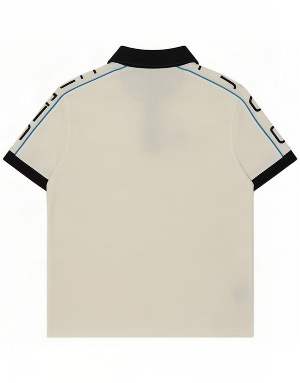 North Sails Boys Rugby Polo Shirt 13-14 År Stor Hvid Colourblock