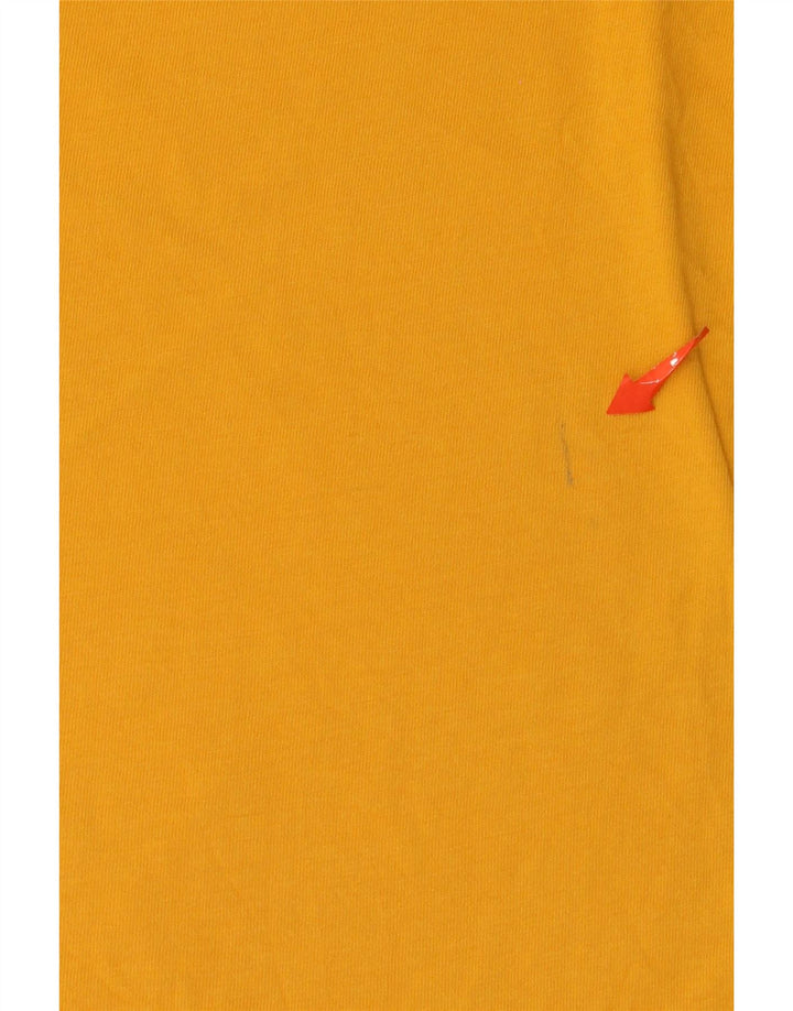 The North Face Herre T-Shirt Top Lille Gul Bomuld