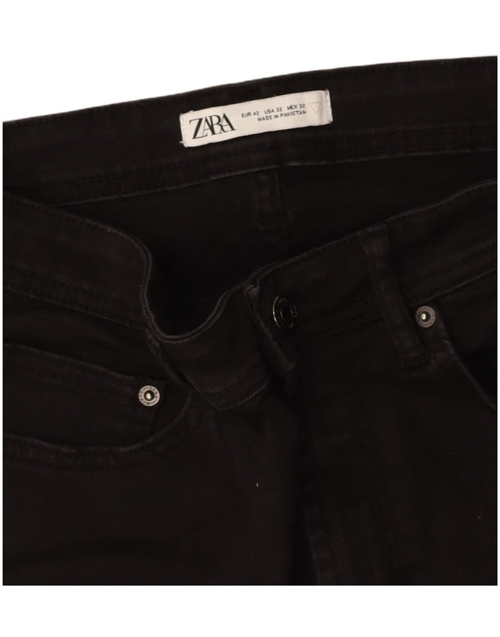 ZARA Mens Skinny Jeans EU 42 Large W32 L29 Black