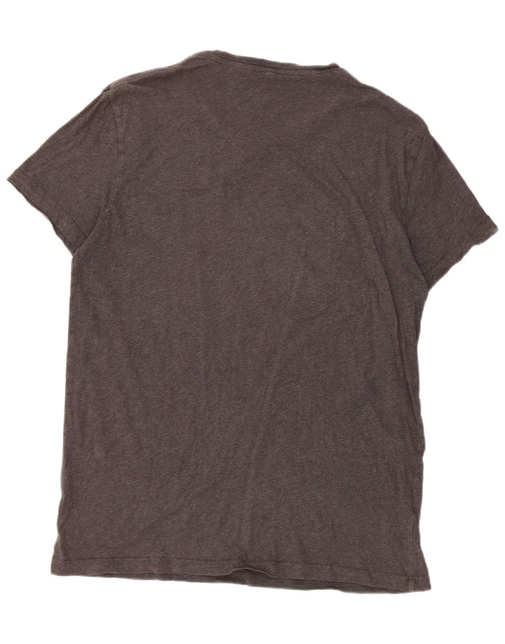 Jack Wills T-shirt top mellem grå bomuld til kvinder