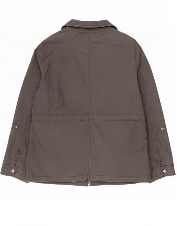 White Stuff Womens Utility Jacket UK 14 Large Grå Bomuld