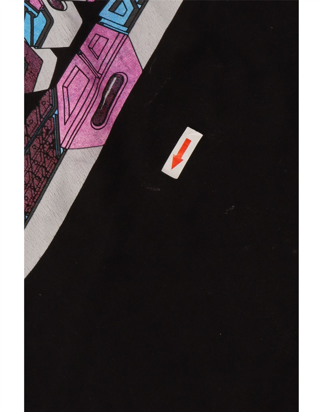 NIKE Herre Regular Fit Grafisk T-Shirt Top Lille Sort
