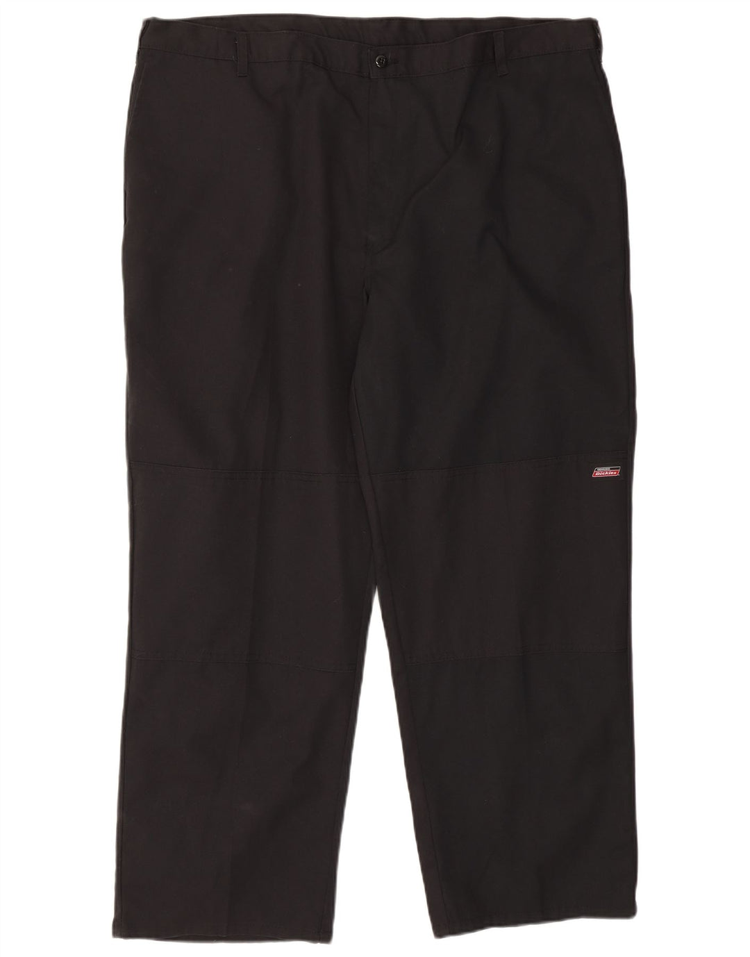 DICKIES Mens Straight Cargo Trousers W44 L30 Black
