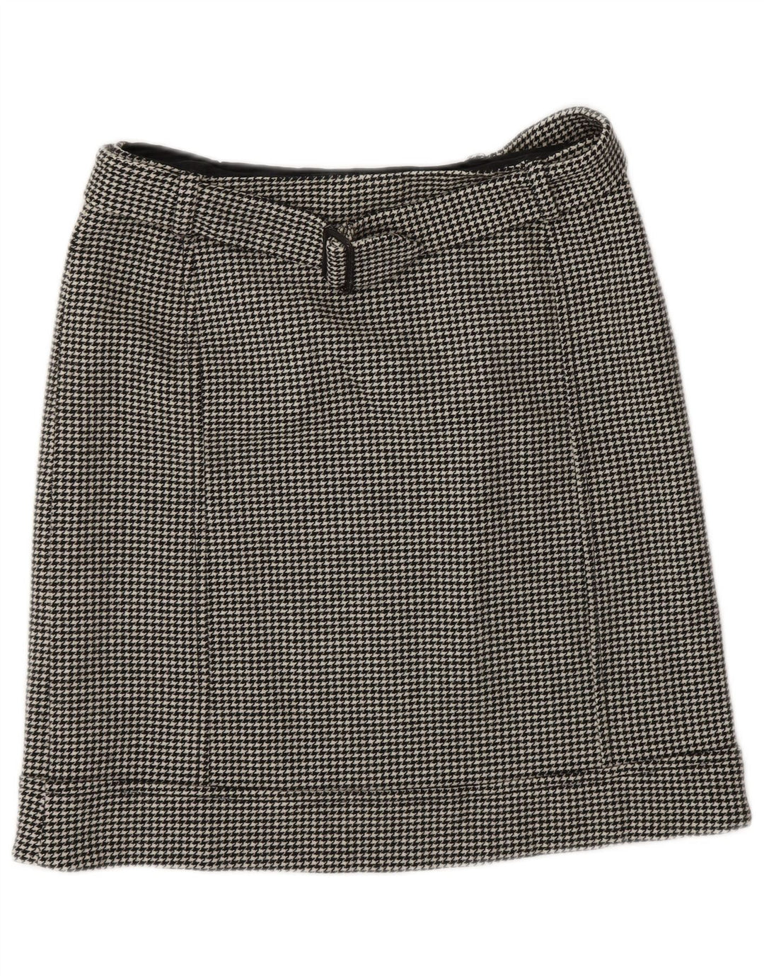 MAX MARA Dame 4-knaps 2-delt nederdelsæt UK 10 Small W28 Grey Classic