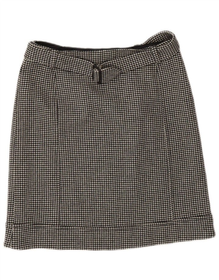 MAX MARA Dame 4-knaps 2-delt nederdelsæt UK 10 Small W28 Grey Classic