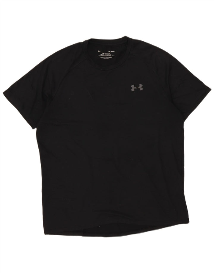 Under Armour Herre T-Shirt Top Lille Sort Polyester