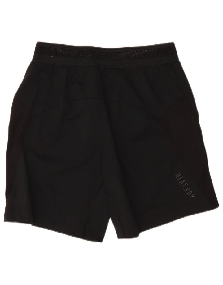 ADIDAS Boys Sport Shorts 15-16 Years  Black Polyester